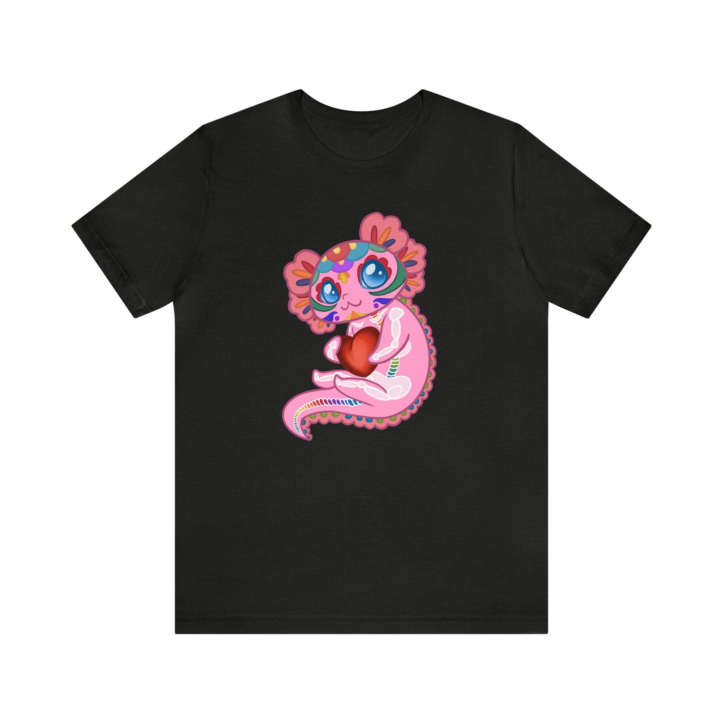 Axolotl Dia de los Muertos Unisex Shirt