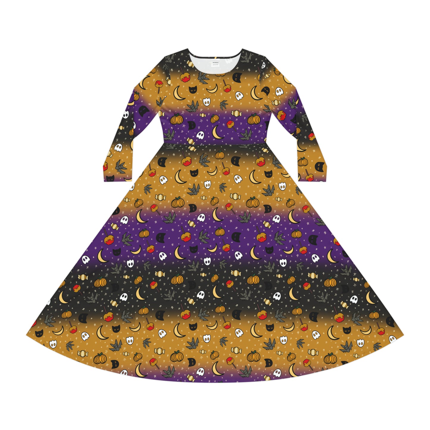 Spatifical halloween 2023 Long Sleeve Dress