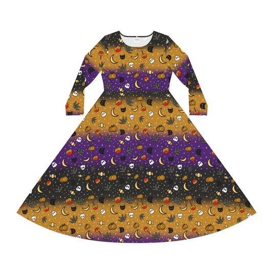 Spatifical halloween 2023 Long Sleeve Dress