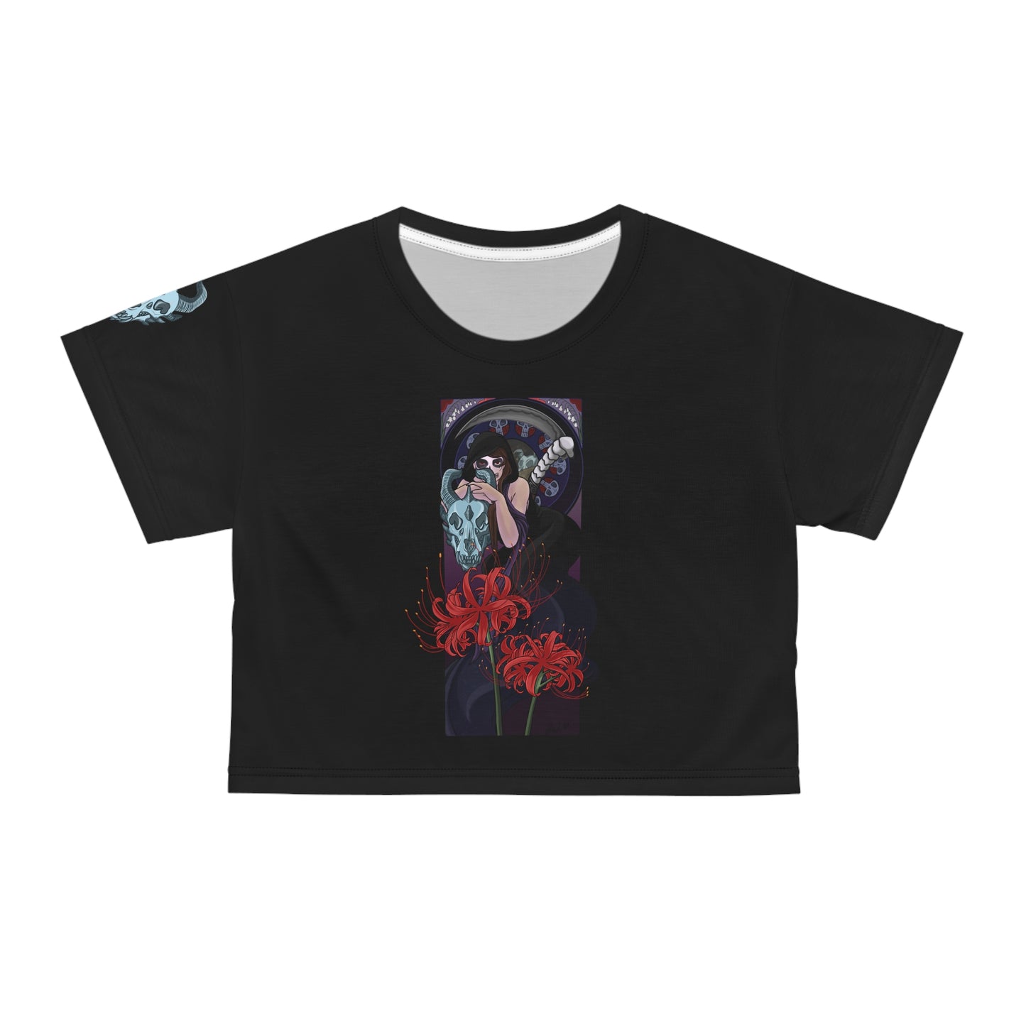 Bas Goddess of Death Crop Tee