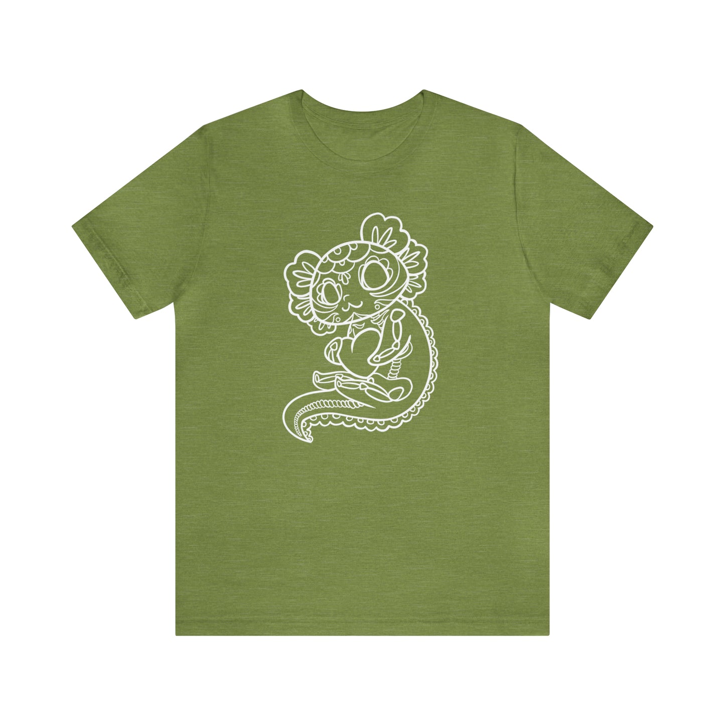 Axolotl Dia de los Muertos Unisex Shirt