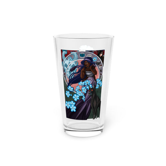 Nadya Cleric of Death Pint Glass, 16oz