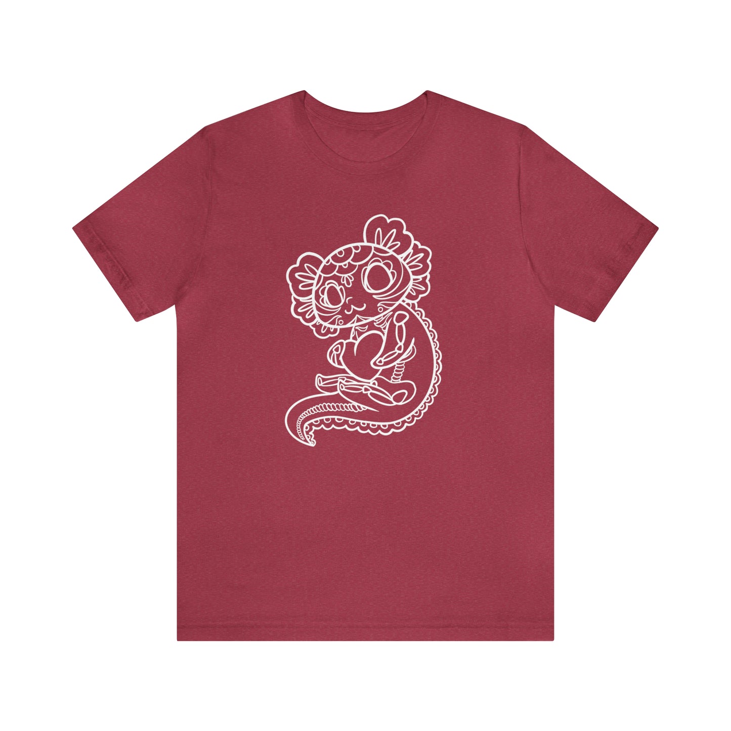 Axolotl Dia de los Muertos Unisex Shirt