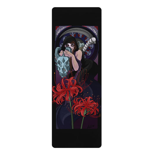 Bas Goddess of Death Rubber Yoga Mat