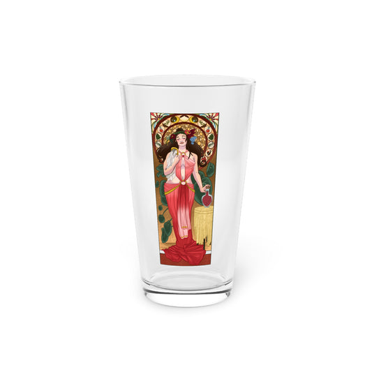 Nyx Goddess of Healing Pint Glass, 16oz