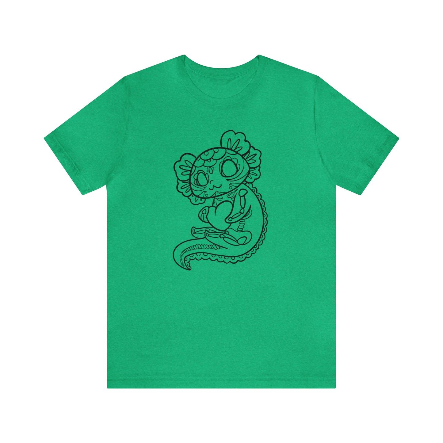 Axolotl Dia de los Muertos Unisex Shirt