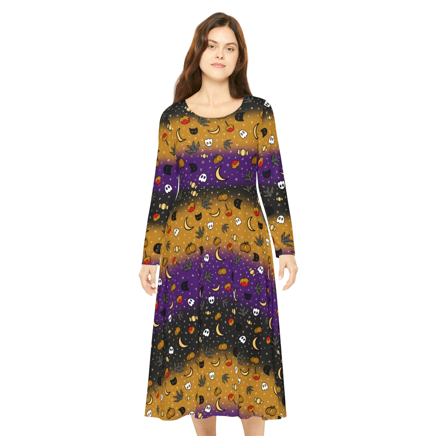 Spatifical halloween 2023 Long Sleeve Dress