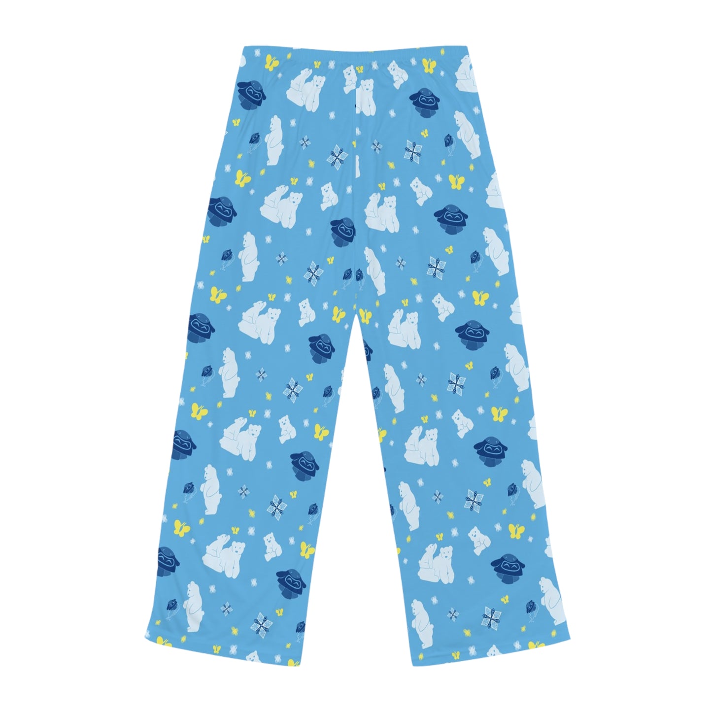 Snowfall polar bear Women's Pajama Pants