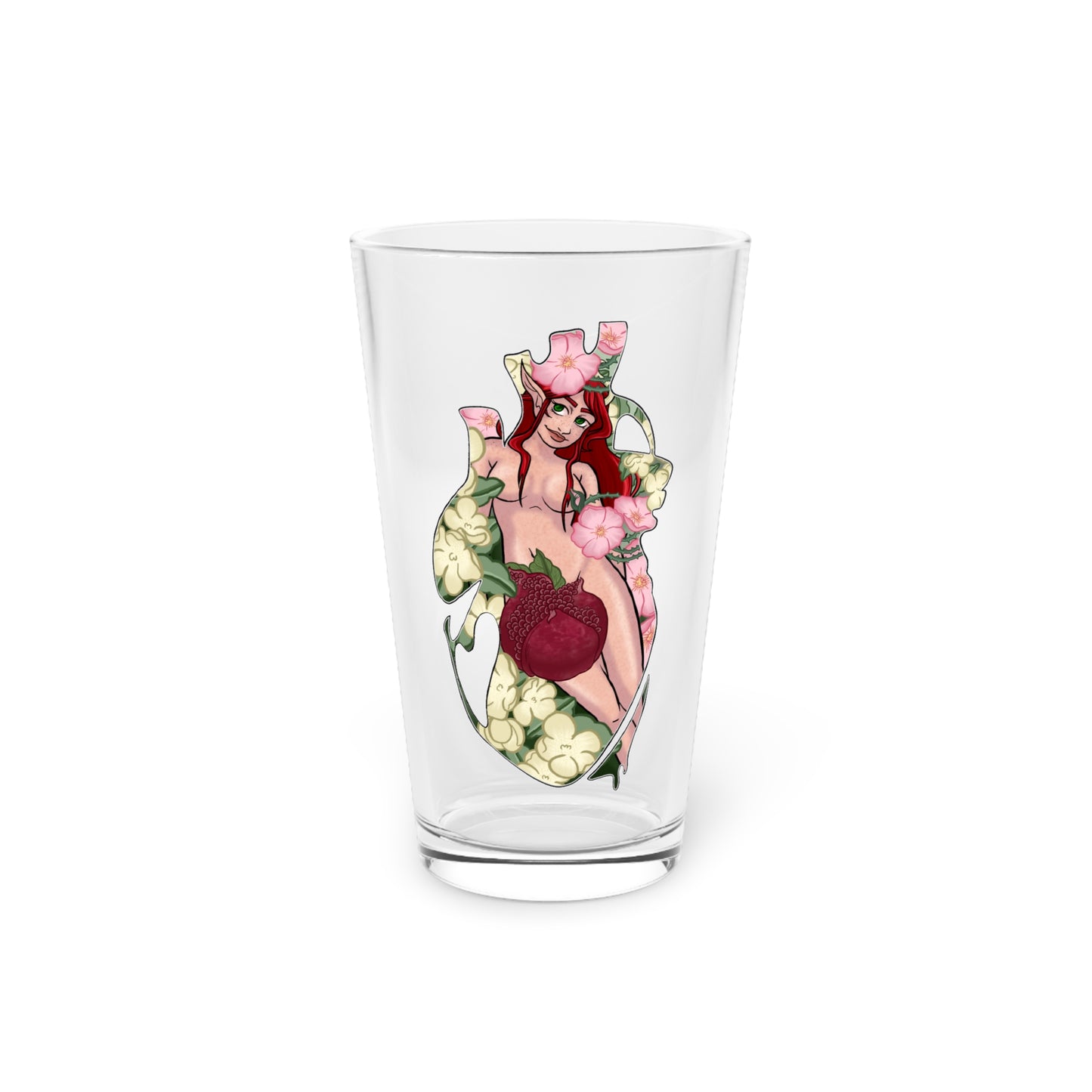 Glory Goddess Pint Glass, 16oz