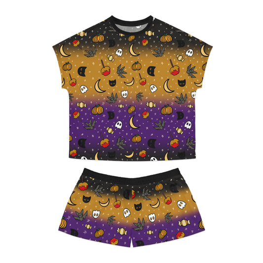 Spantifical halloween 2023 Women's Short Pajama Set