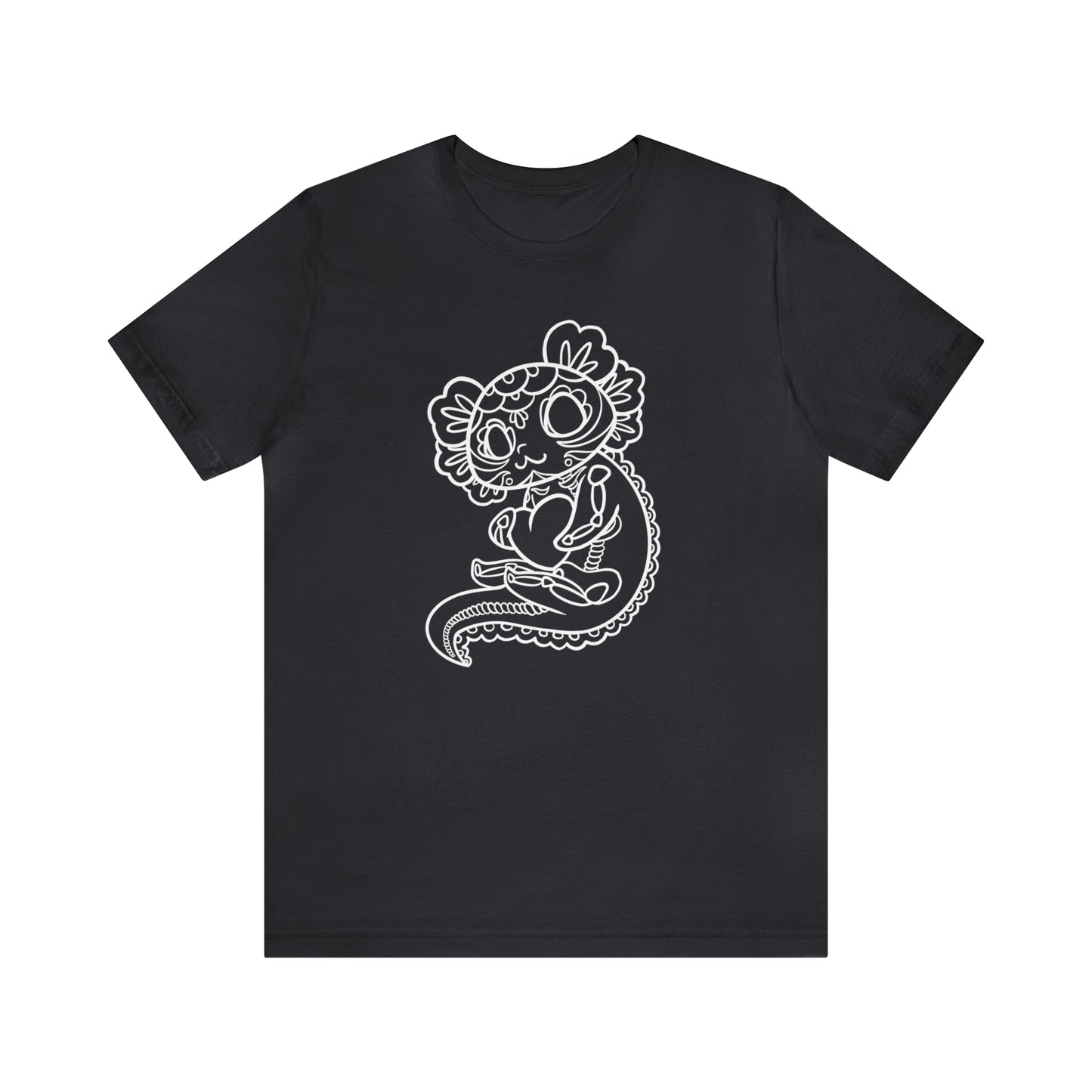 Axolotl Dia de los Muertos Unisex Shirt