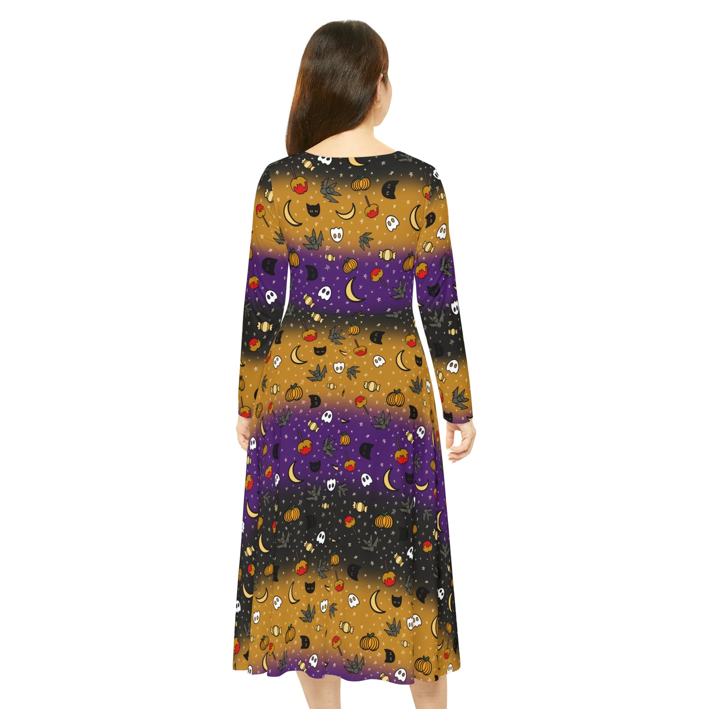 Spatifical halloween 2023 Long Sleeve Dress