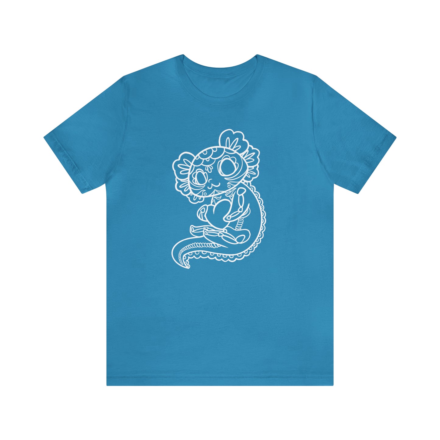 Axolotl Dia de los Muertos Unisex Shirt