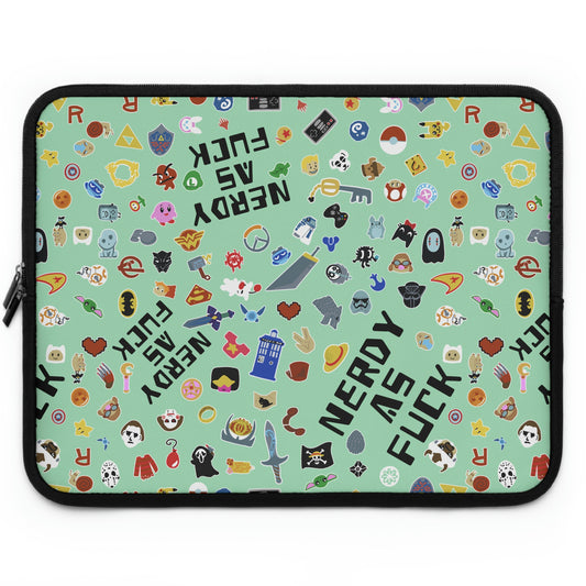 Nerdy AF Laptop Sleeve