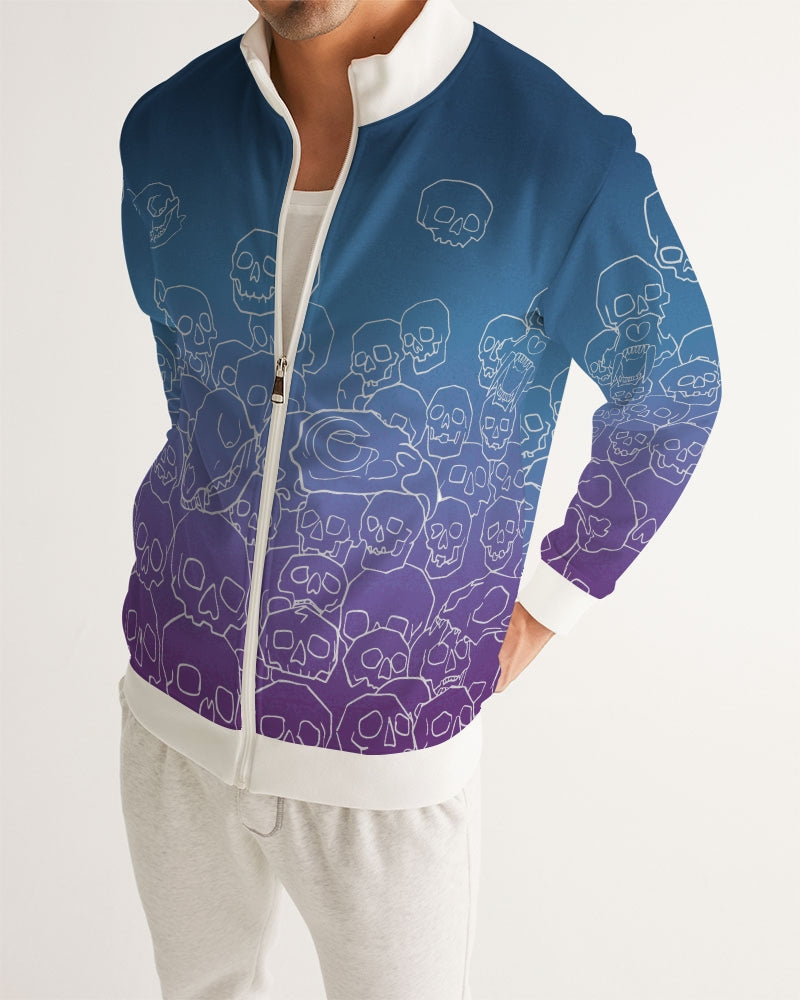 Skull Waterfall Men's Track Jacket