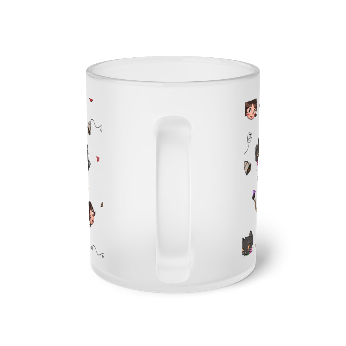 Frosted Glass Mug