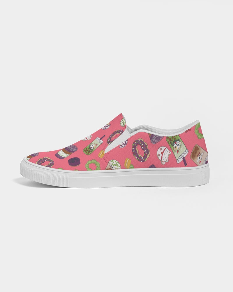 Dessert Buffet Men's Slip-On Canvas Shoe