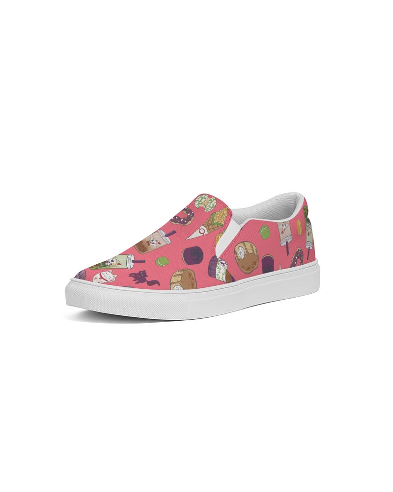 Dessert Buffet Men's Slip-On Canvas Shoe