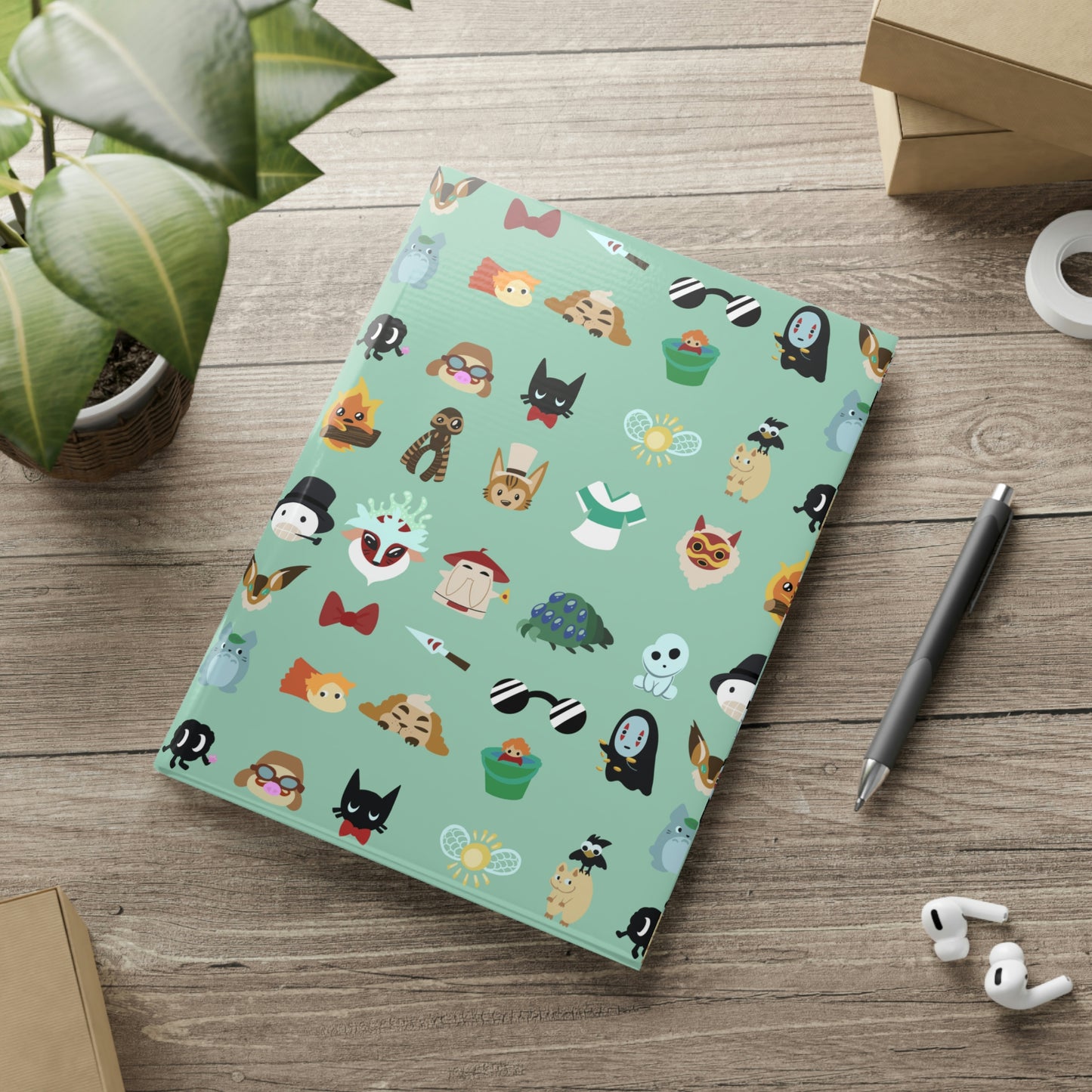 Pop Culture Hardcover Notebook with Puffy Covers