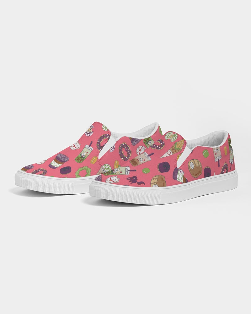 Dessert Buffet Men's Slip-On Canvas Shoe