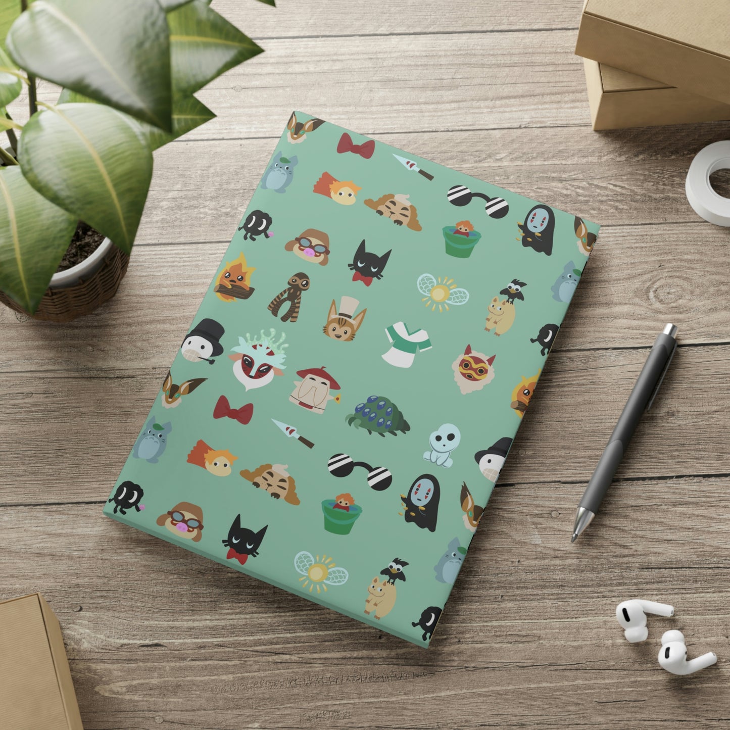 Pop Culture Hardcover Notebook with Puffy Covers