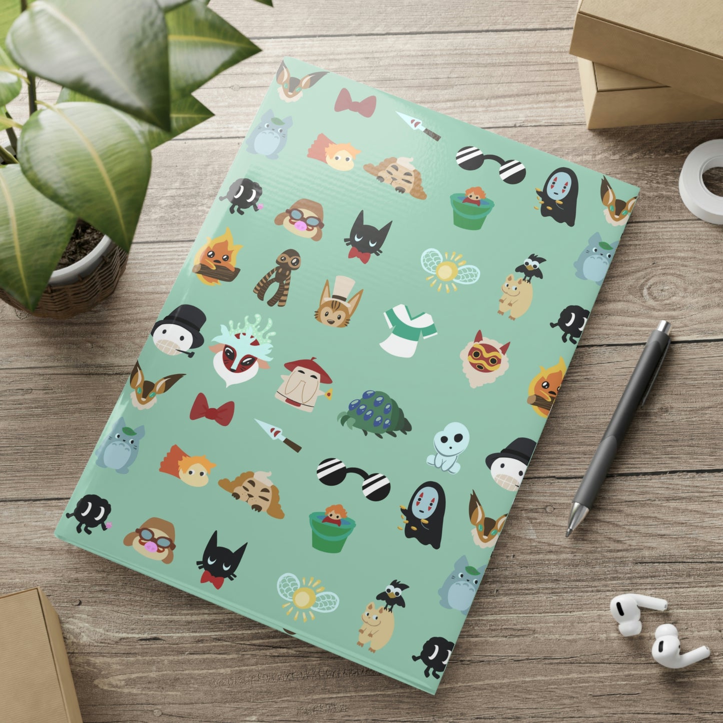 Pop Culture Hardcover Notebook with Puffy Covers