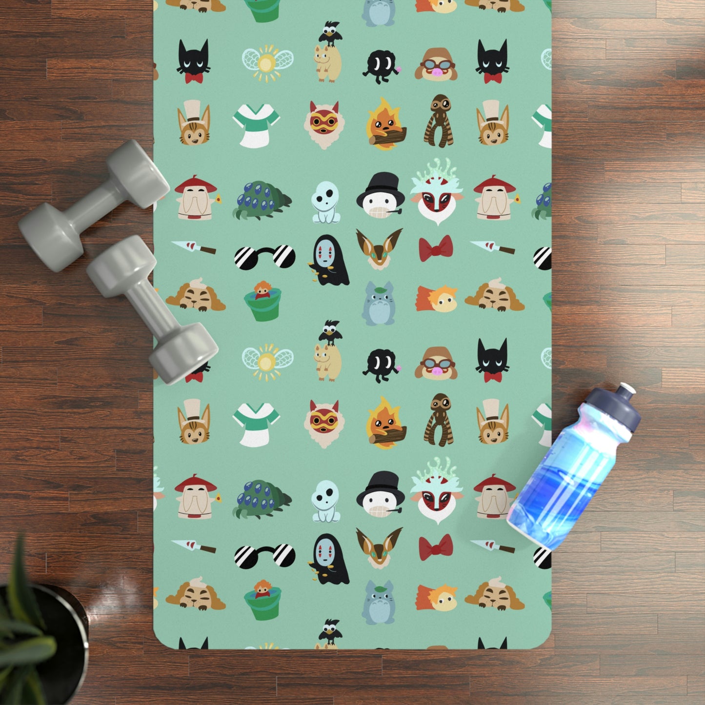 Pop Culture Rubber Yoga Mat