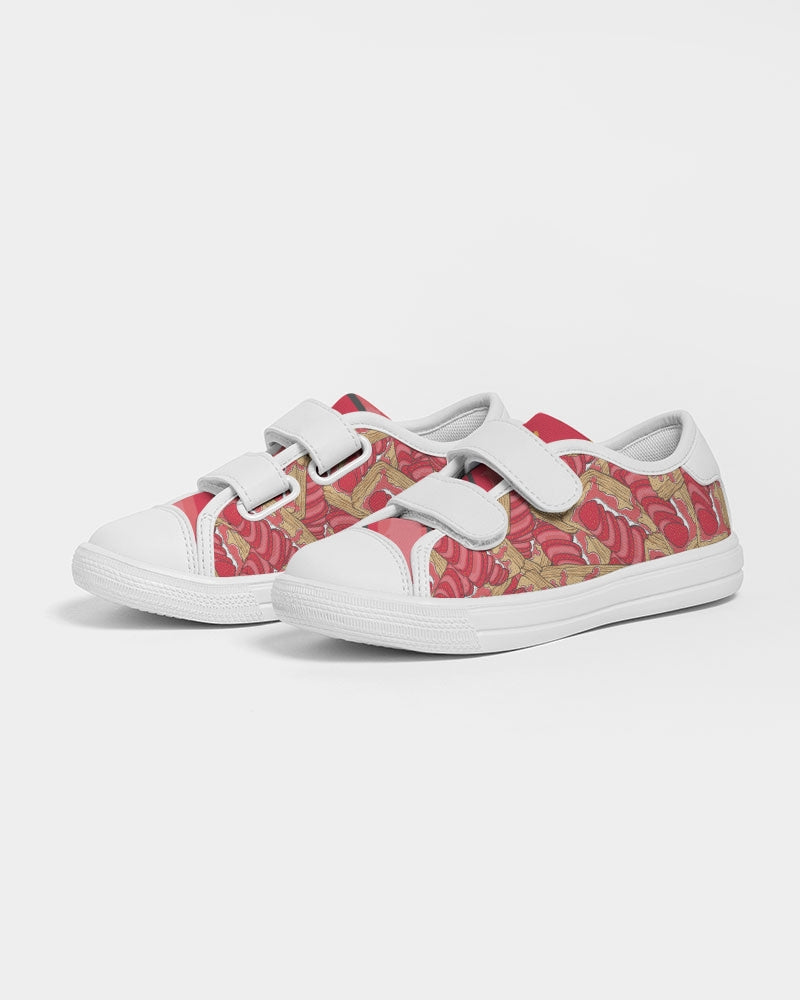 Strawberry Tart Kids Velcro Sneaker