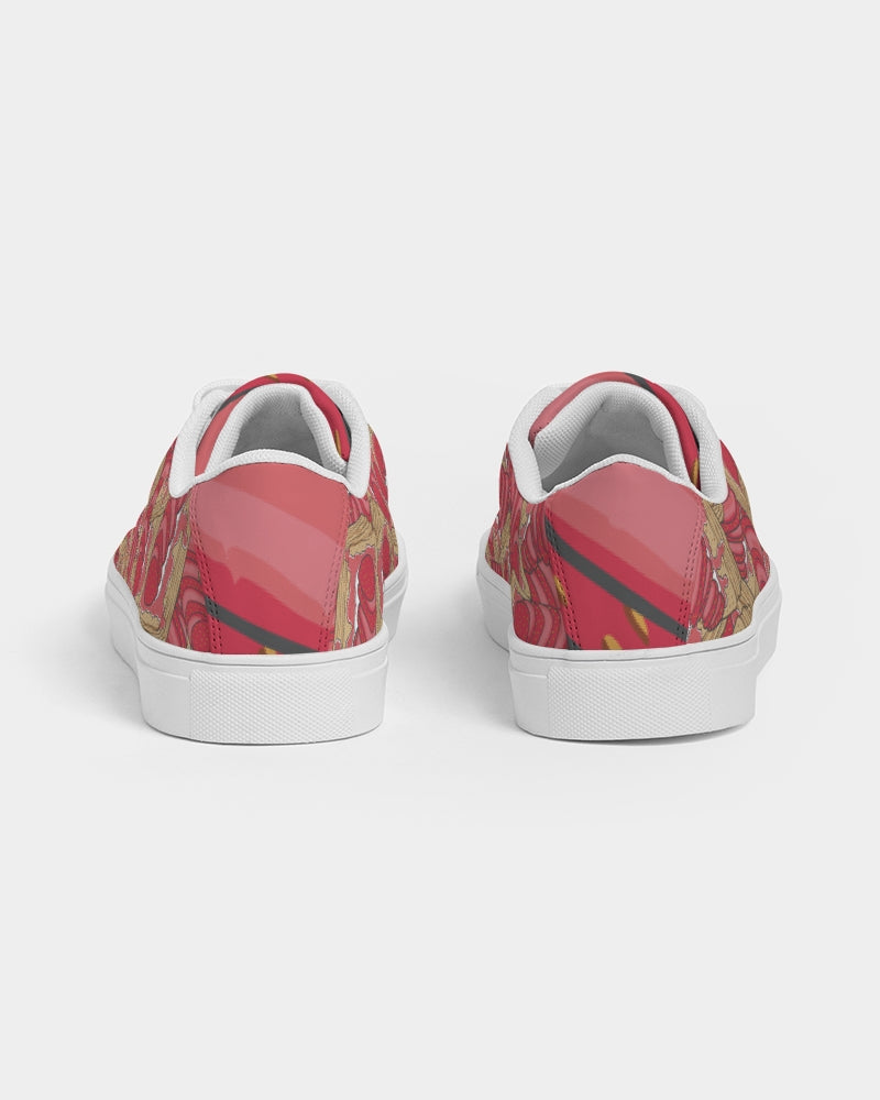 Strawberry Tart Women's Faux-Leather Sneaker