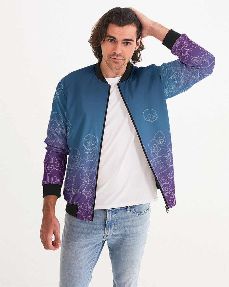 Skull Waterfall Men's Bomber Jacket