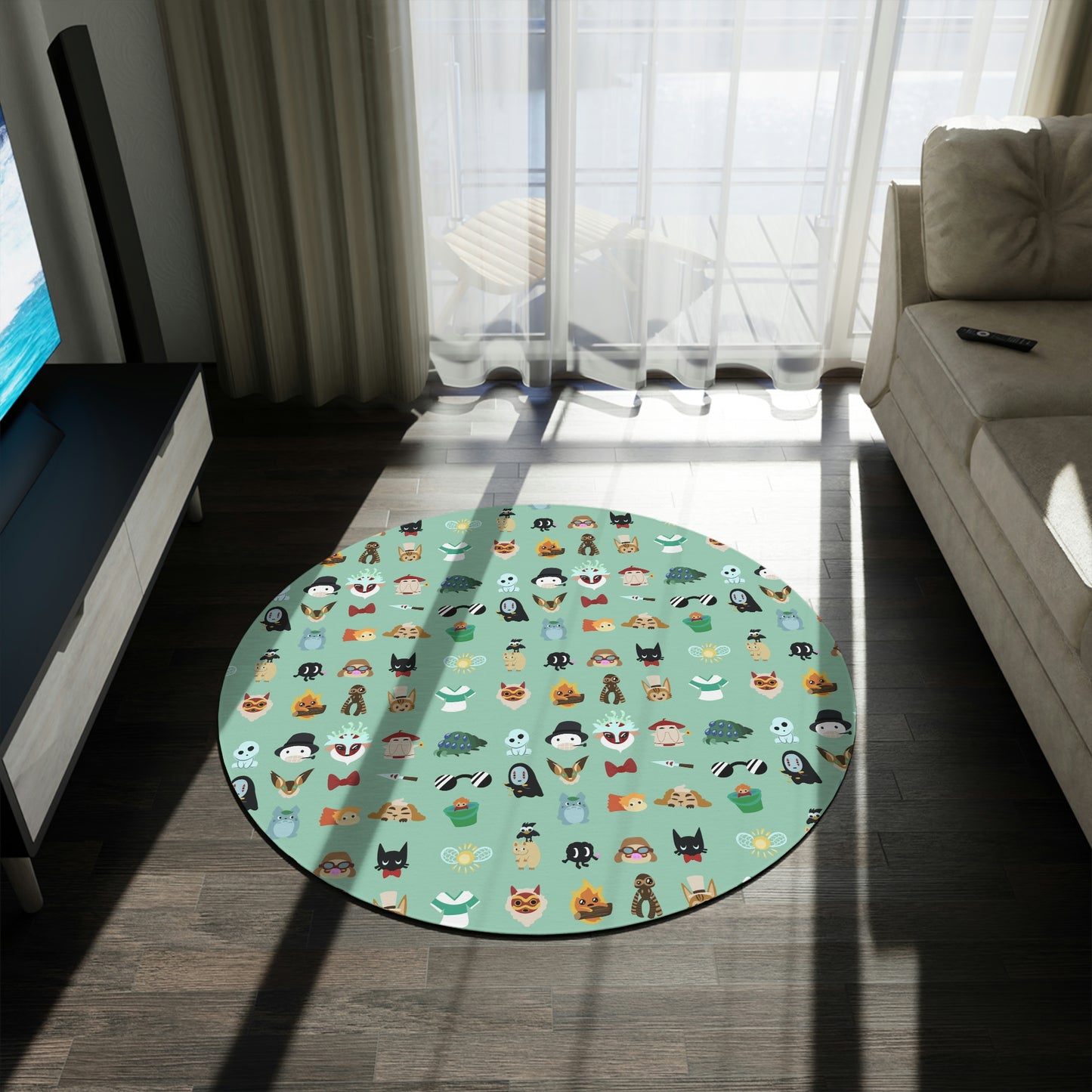 Pop Culture Round Rug