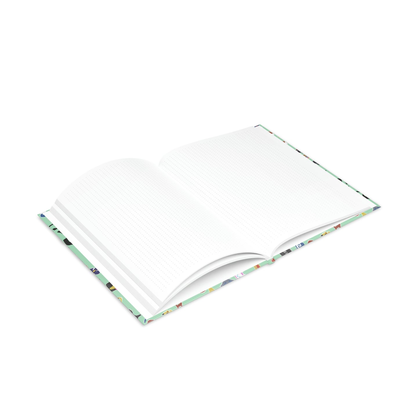 Nerdy AF Hardcover Notebook with Puffy Covers