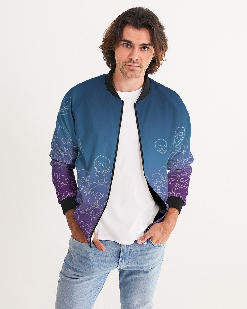 Skull Waterfall Men's Bomber Jacket