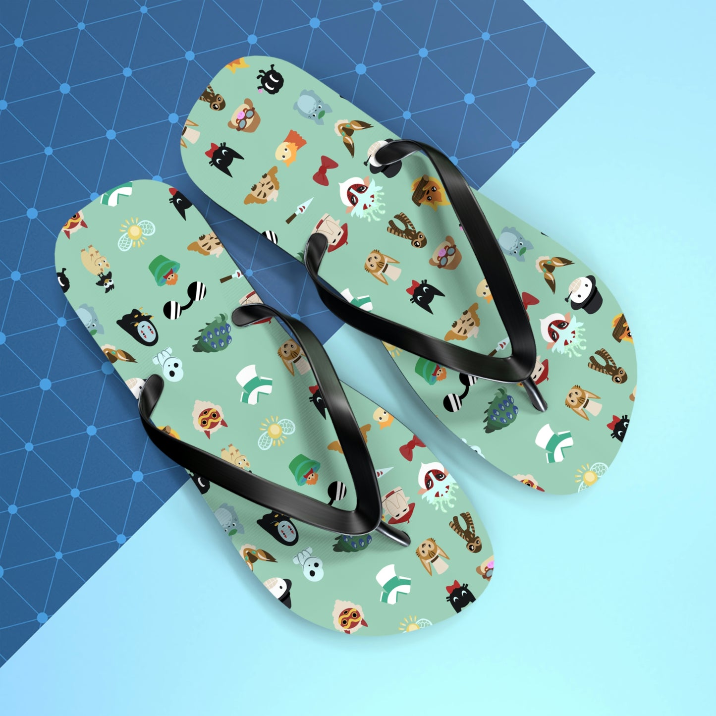 Pop Culture Flip Flops