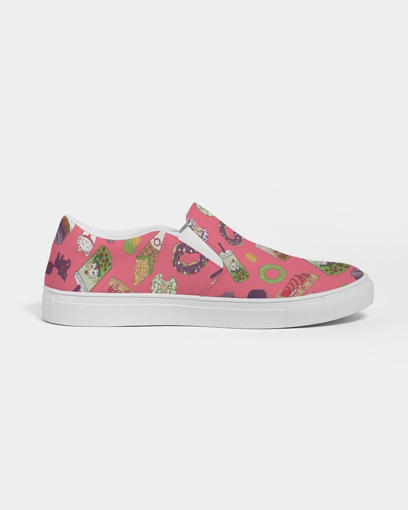 Dessert Buffet Men's Slip-On Canvas Shoe