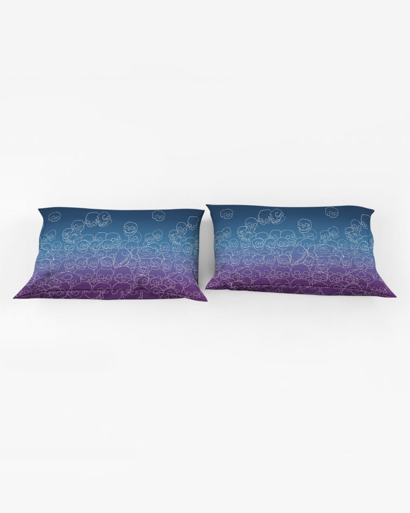 Skull Waterfall Queen Pillow Case