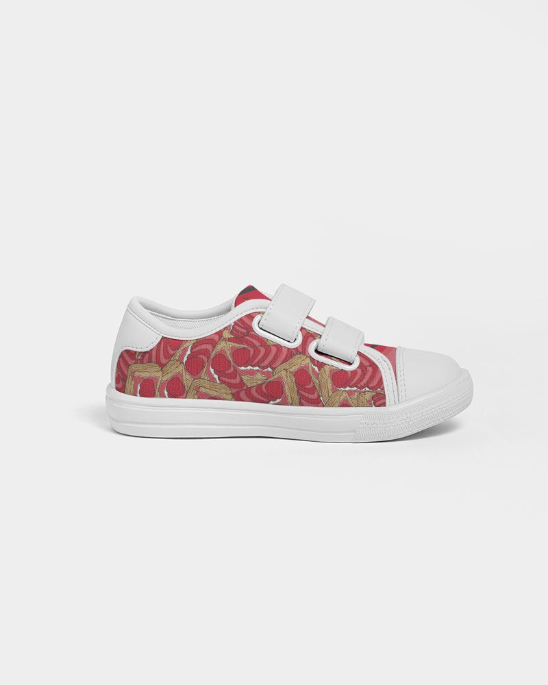 Strawberry Tart Kids Velcro Sneaker