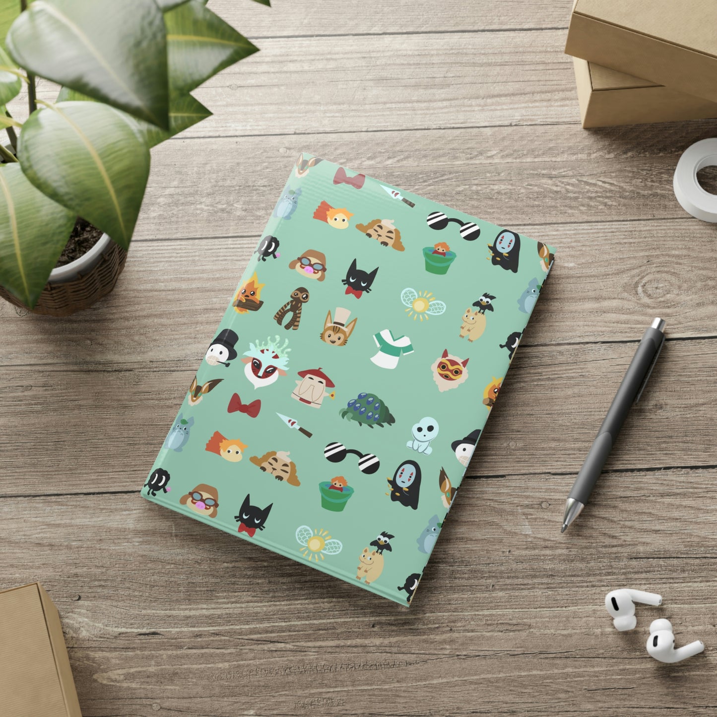 Pop Culture Hardcover Notebook with Puffy Covers