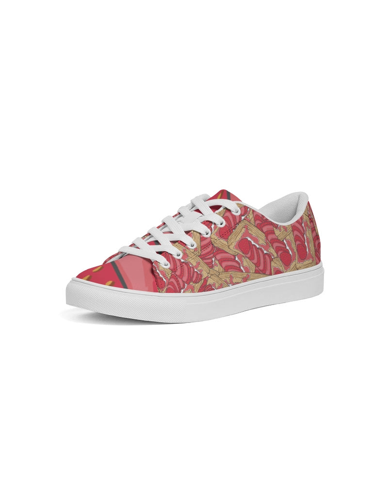 Strawberry Tart Women's Faux-Leather Sneaker