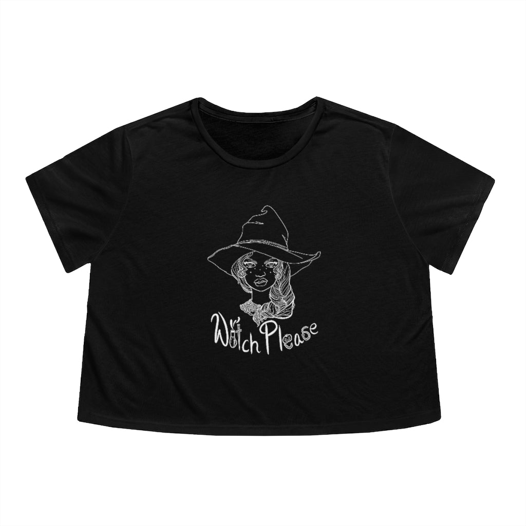 Witch Please Cropped Tee