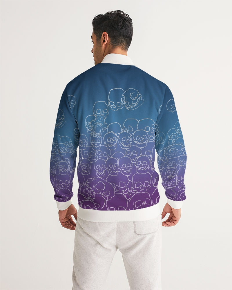 Skull Waterfall Men's Track Jacket