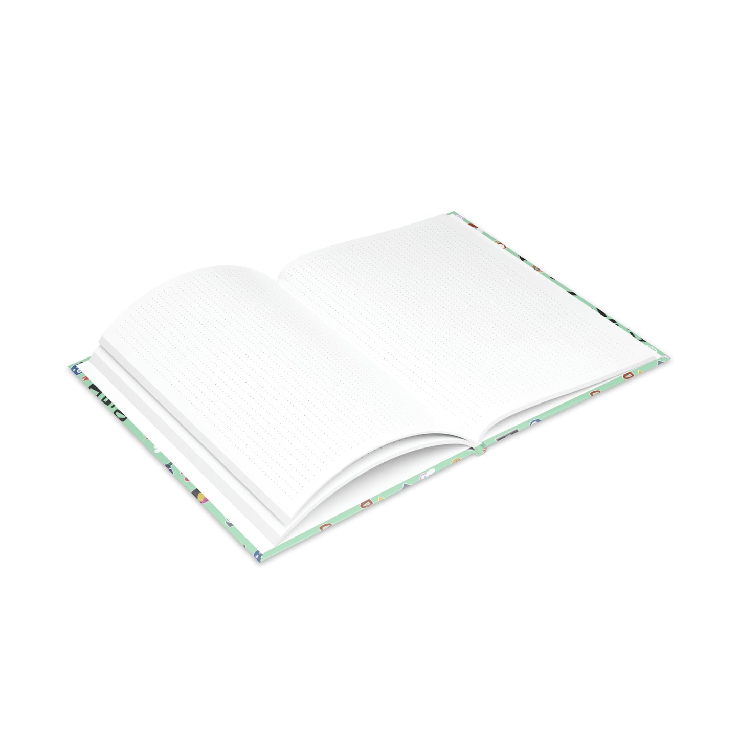 Nerdy AF Hardcover Notebook with Puffy Covers