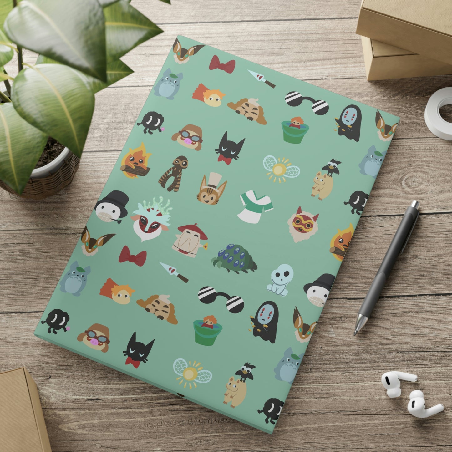 Pop Culture Hardcover Notebook with Puffy Covers