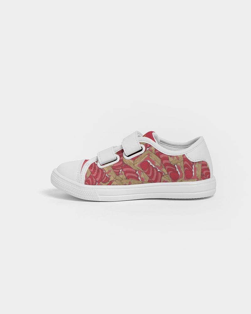 Strawberry Tart Kids Velcro Sneaker