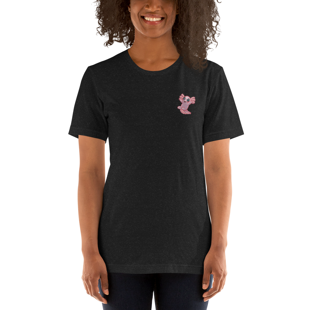 Axolotl embroidered t-shirt