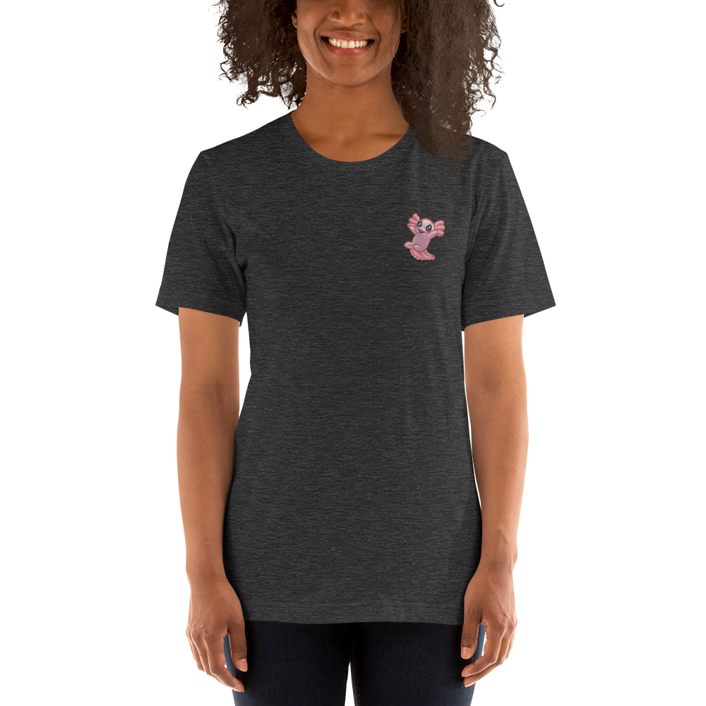 Axolotl embroidered t-shirt